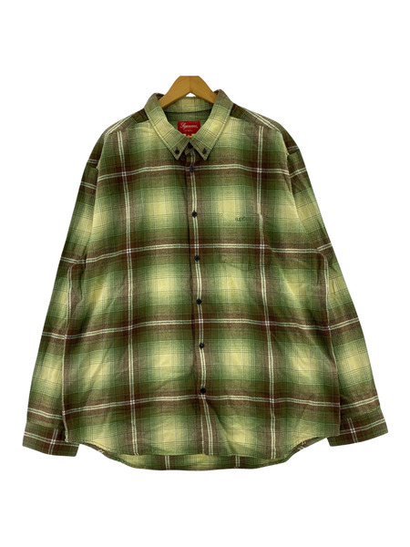 Supreme 23AW Shadow Plaid Flannel Shirt XL