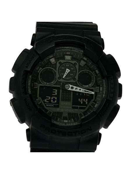 CASIO G-SHOCK GA-100 デジアナ腕時計