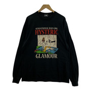 HYSTERIC GLAMOUR MISS HYSTERIC GARDEN LSカットソー 黒 L