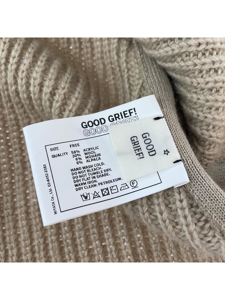 GOOD GRIEF!Ribbed Knit Snood　スヌード