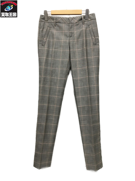 GUCCI　スラックス（38）チェック