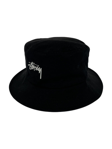 STUSSY バケットハット 黒