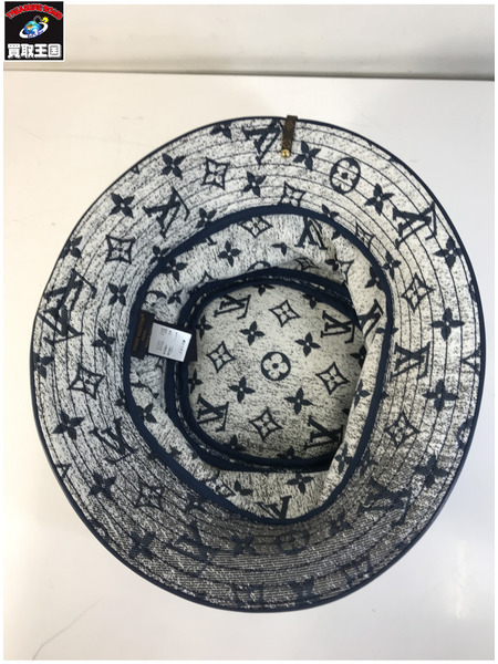 ラグ衣料その他 LV モノグラム ボブ デニム WA2242 ハット M77435