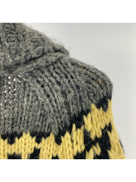 cream soda カーディガン miracle woman フルジップ ニット カーディガン/グレー