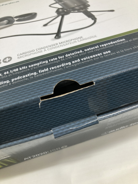 audio technica マイク AT2020USB