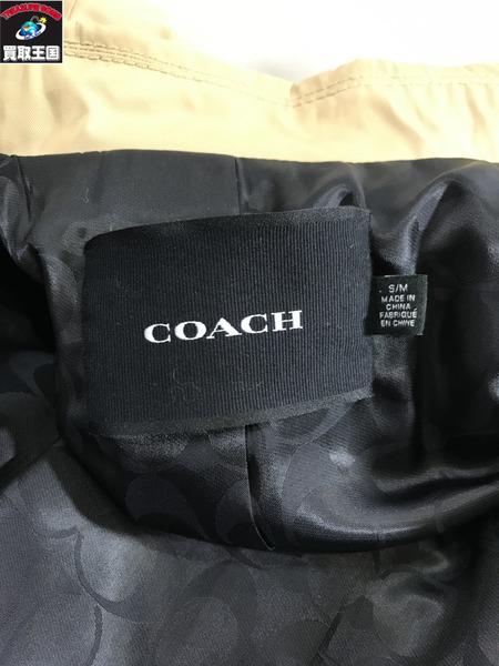COACH 22SS ステンカラーコート S/M