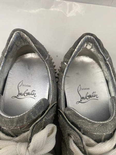 ルブタン　 Vieira 2 Flat/35/SILVER/スニーカー