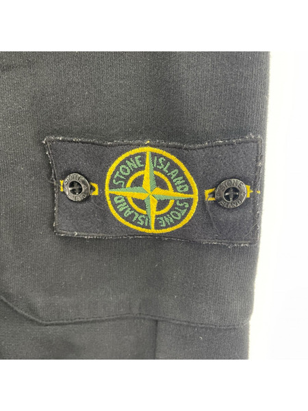 STONE ISLAND 19AW コットンスウェットシャーリングテーパードパンツ M 711560320