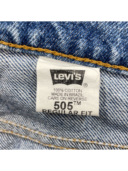 Levi's 505 ブラジル オレンジタブ デニムパンツ /インディゴ