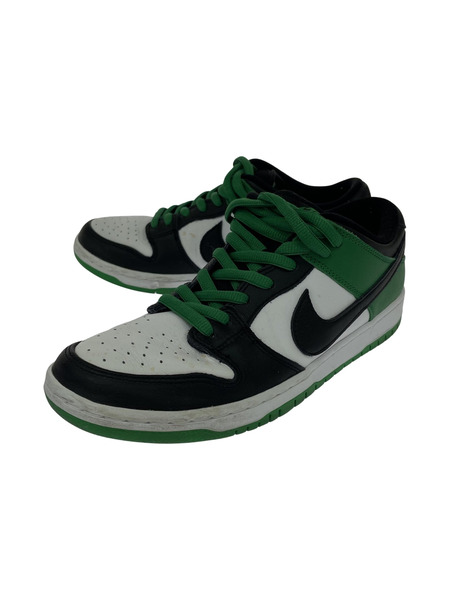 NIKE SB Dunk Low Pro Black and Classic Green /BQ6817-302