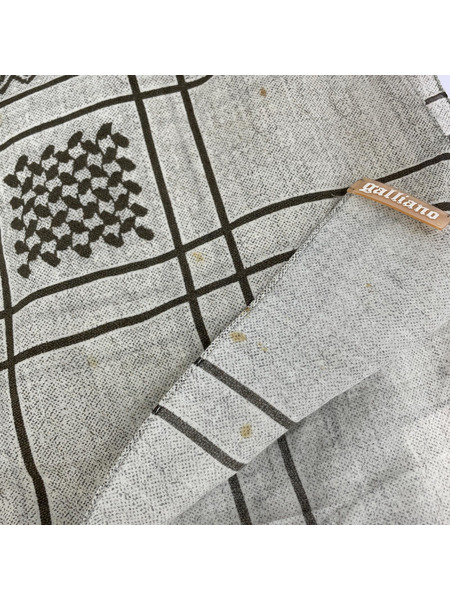 ソノ他 John Galliano NEWS PAPER STOLE