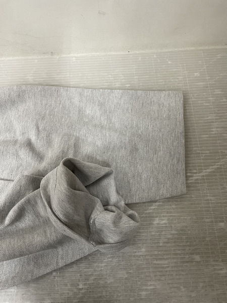 Acne Studios 25SS エンボスロゴL/Sカットソー L グレー