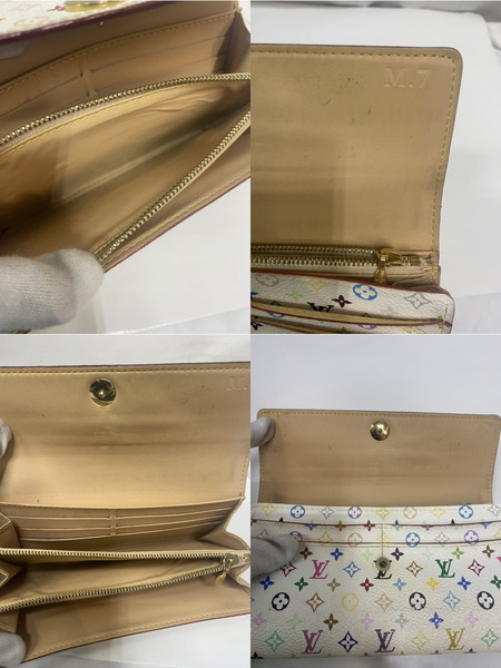 LV モノグラム/マルチカラー/ポルトフォイユ・サラ