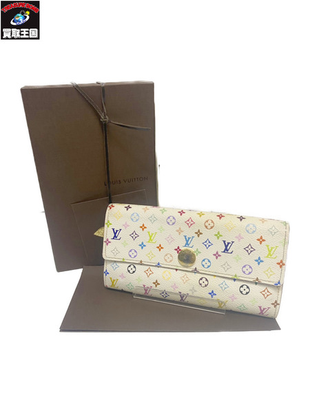 LV モノグラム/マルチカラー/ポルトフォイユ・サラ