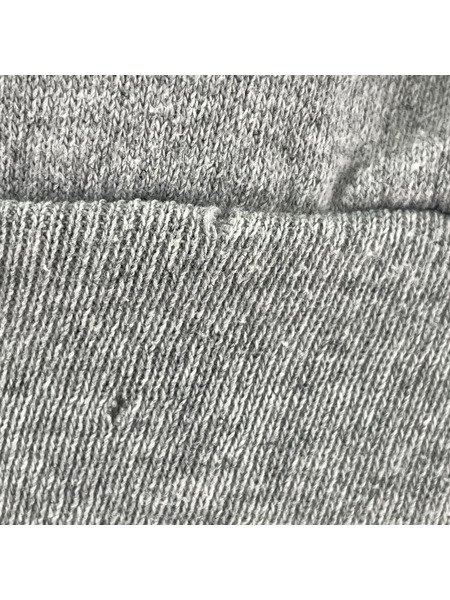 OLD・VINTAGE 80s BULLWINKE プリント スウェット 灰 (L)