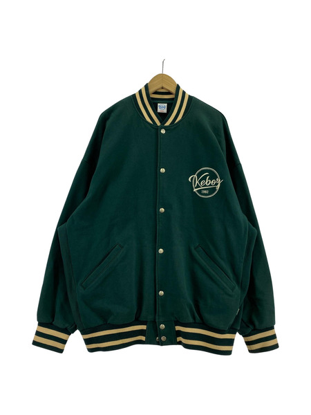 KEBOZ BB LOGO SWEAT VARSITY JACKET XXL