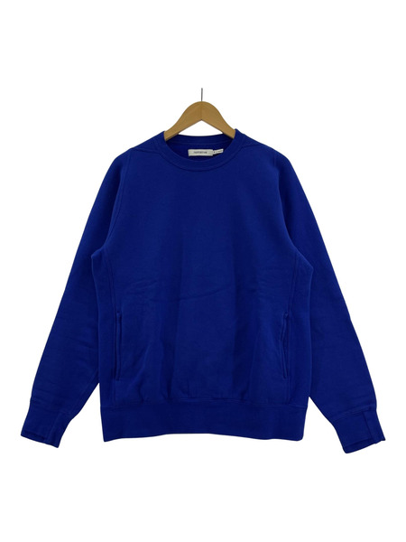 nonnative DWELLER CREW PULLOVER COTTON SWEAT 1 ブルー