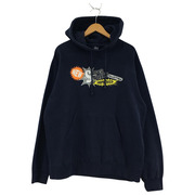 90?00s/STUSSY/USA製/紺タグ/パーカー(M)
