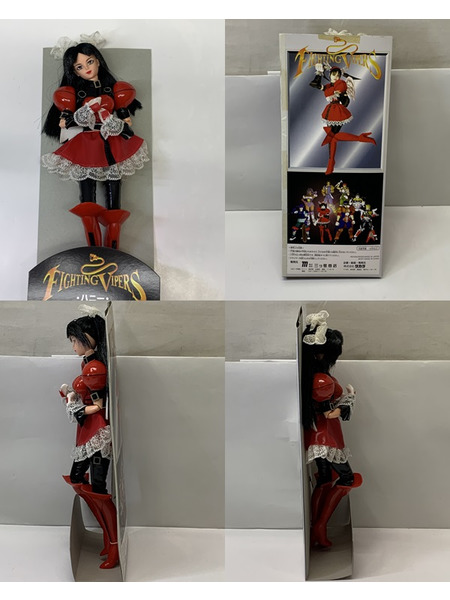 ファイティングバイパーズ ハニー (赤) ドール 開封品 ダメージあり Fighting Vipers Honey アクションドール キャラクタードール 人形