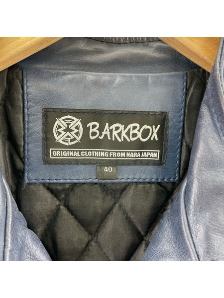 レザージャケット BARKBOX レザーライダース(40)