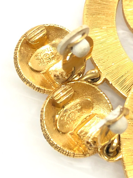 CHANEL ココマーク スウィングビッグイヤリング ※イヤーカフに破損あり