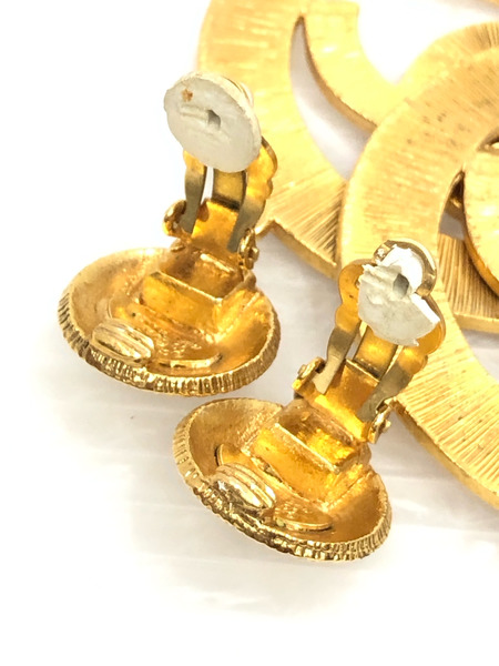 CHANEL ココマーク スウィングビッグイヤリング ※イヤーカフに破損あり