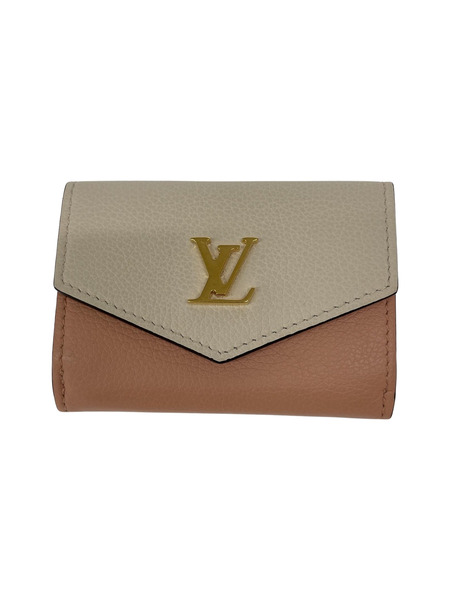 LOUIS VUITTON/ポルトフォイユ ロックミニ ローズバレーブロンマイトノワール M63978[値下]