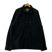 HYSTERIC GLAMOUR ジャケット 02243CH02 HYSワッペン CPOシャツ 黒 L