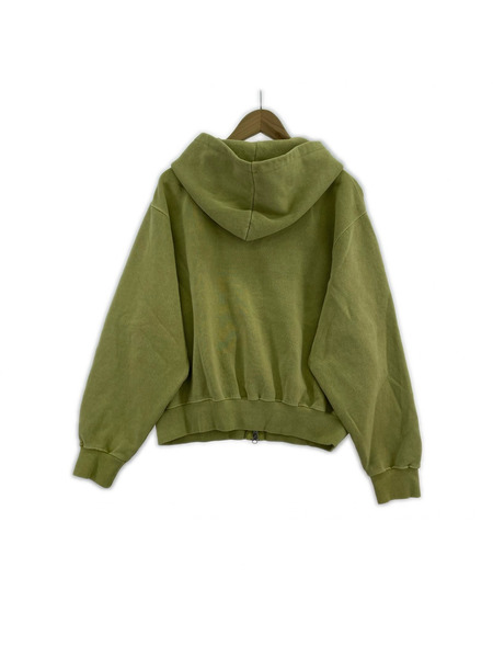 パーカー（ジップアップ） BLESSU 黄緑[値下]