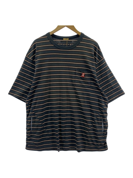 the Shepherd UNDERCOVER 21SS ヘビーコットンボーダーTee 3 US1A4803-1