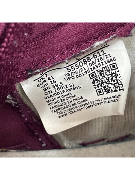 NIKE スニーカー AIR JORDAN 1 HIGH OG BORDEAUX (26.0)