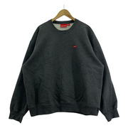 Supreme スウェット・トレーナー Small Box Logo Crewneck グレー L