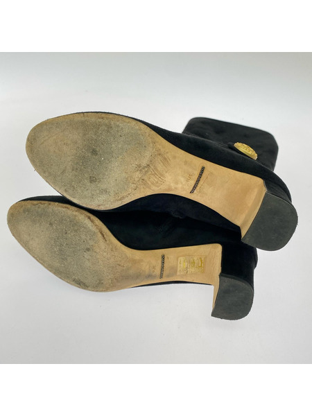 DOLCE&GABBANA ブーツ スエードロングブーツ (37 1/2)
