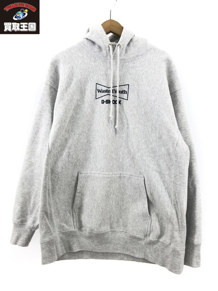 Wasted Youth×G-SHOCK Hoodie Gray XXL[値下]