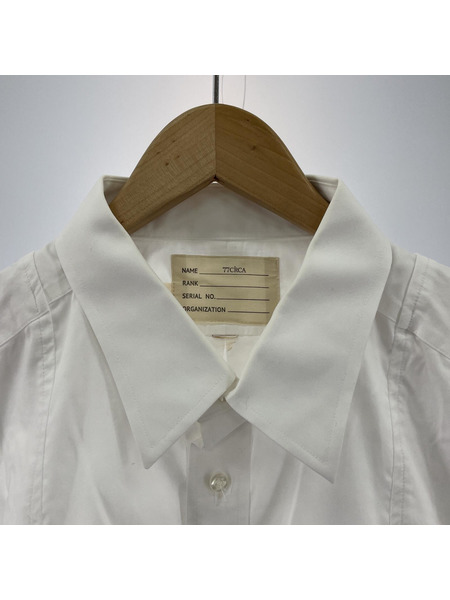 77CIRCA/22SS/make adjustable width shirt/リメイクオーバーサイズシャツ/F