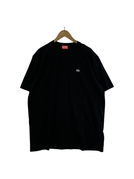 DIESEL オーバルDロゴTシャツ/BLK/size:XXL