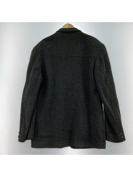 KENZO　アンゴラ混 テーラードジャケット GRY