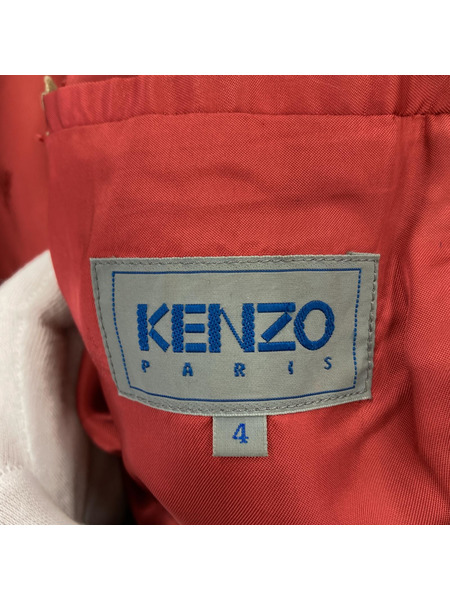 KENZO　アンゴラ混 テーラードジャケット GRY