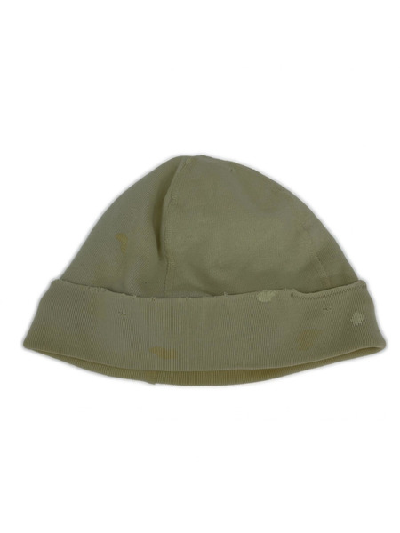 KAPITAL ニットキャップ USED加工 白