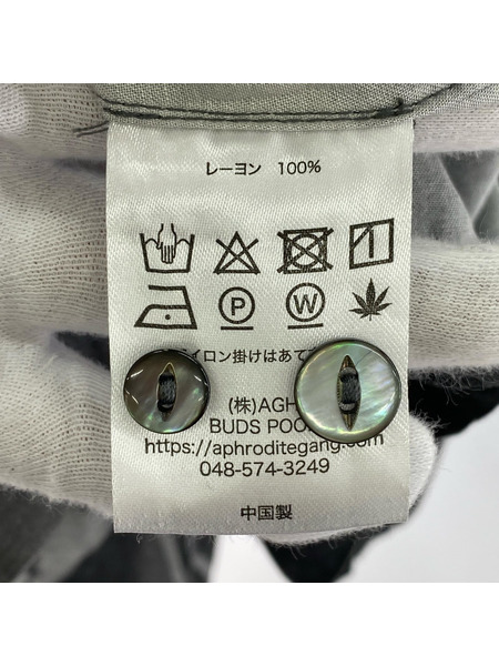 半袖シャツ TAKUYA KAMIOKA × BUDSPOOL HAWAIIAN SHIRT