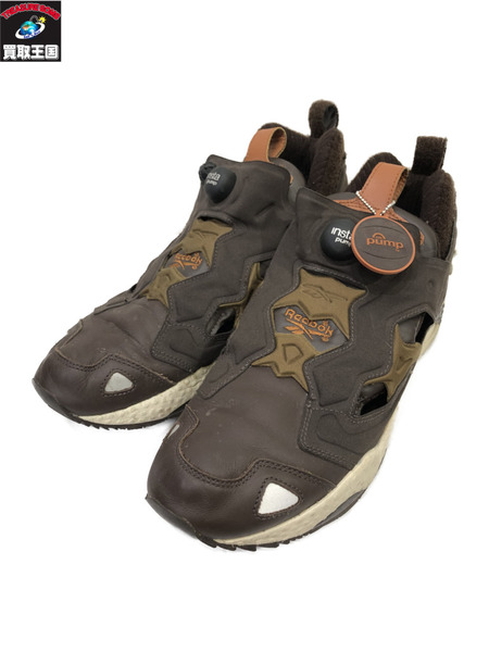 Reebok PUMP FURY BROWN 29cm/茶/ブラウン/リーボック/メンズ