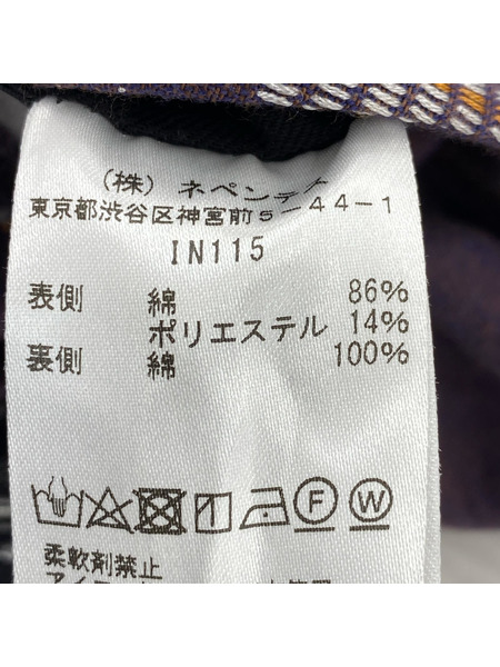 M Needles リバーシブル ハーフパンツ