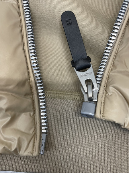 Mackage　25AW FRANK-R ニット切替キルティングジャケット M ベージュ