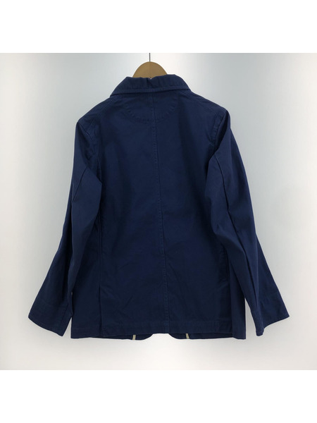 Danton×UR DOORS 別注/TSV CANVAS JACKET/ラウンドカラージャケット 38 青