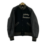 Whiteville 虎 袖レザースタジャン