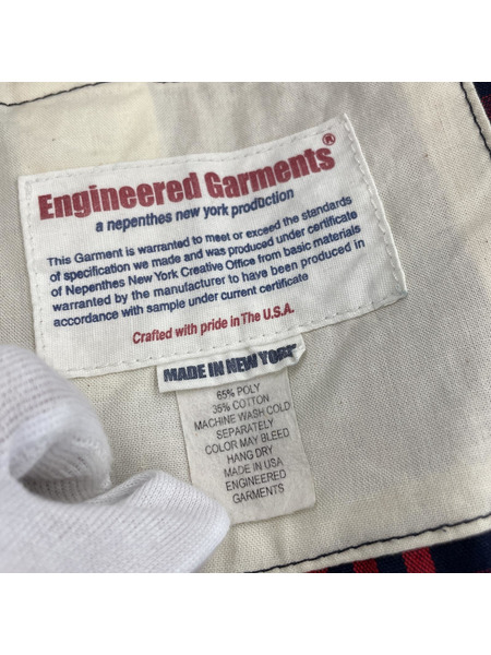 Engineered Garments チェック テーラードジャケット XS