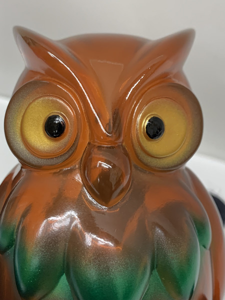 丸八玩具 ふくろう ソフビ 本体のみ 縁起物シリーズ LUCK 梟 