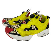 Reebok シューズ ×atoms INSTAPUMP FURY ローカットスニーカー レオパード