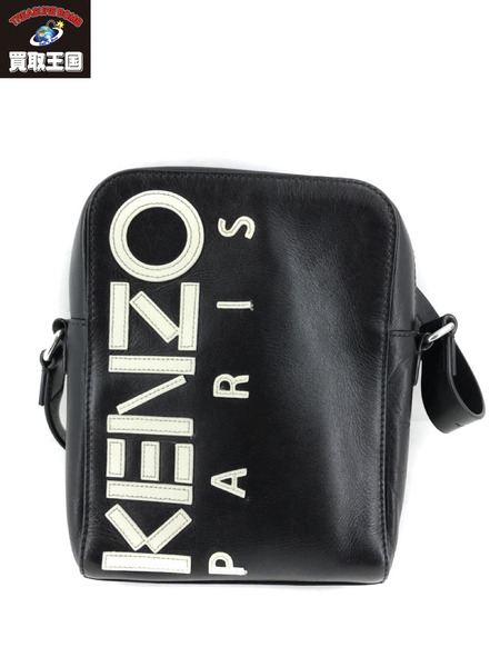 KENZO レザーロゴショルダーバッグ[値下]