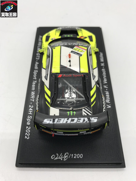 スパーク 1/43 Audi R8 LMS GT3 Audi Sport Team WRT 24H Spa 2022 